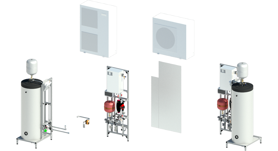 Конструктор блочно-модульной котельной HeatPumpBox-1 в Сальске
